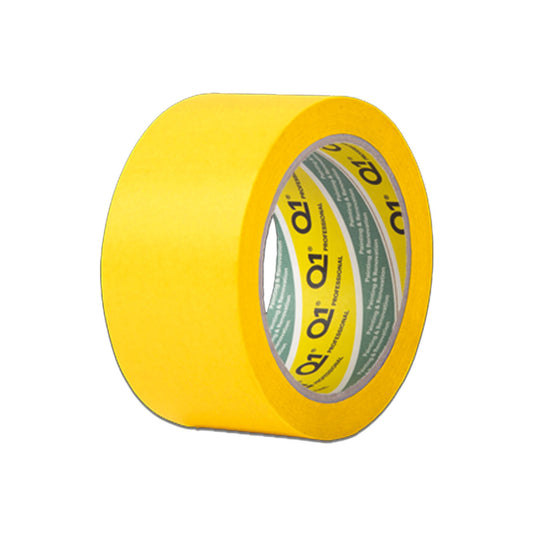 Ruban de masquage multi-usage intérieur jaune 48mm x 55m de Q1