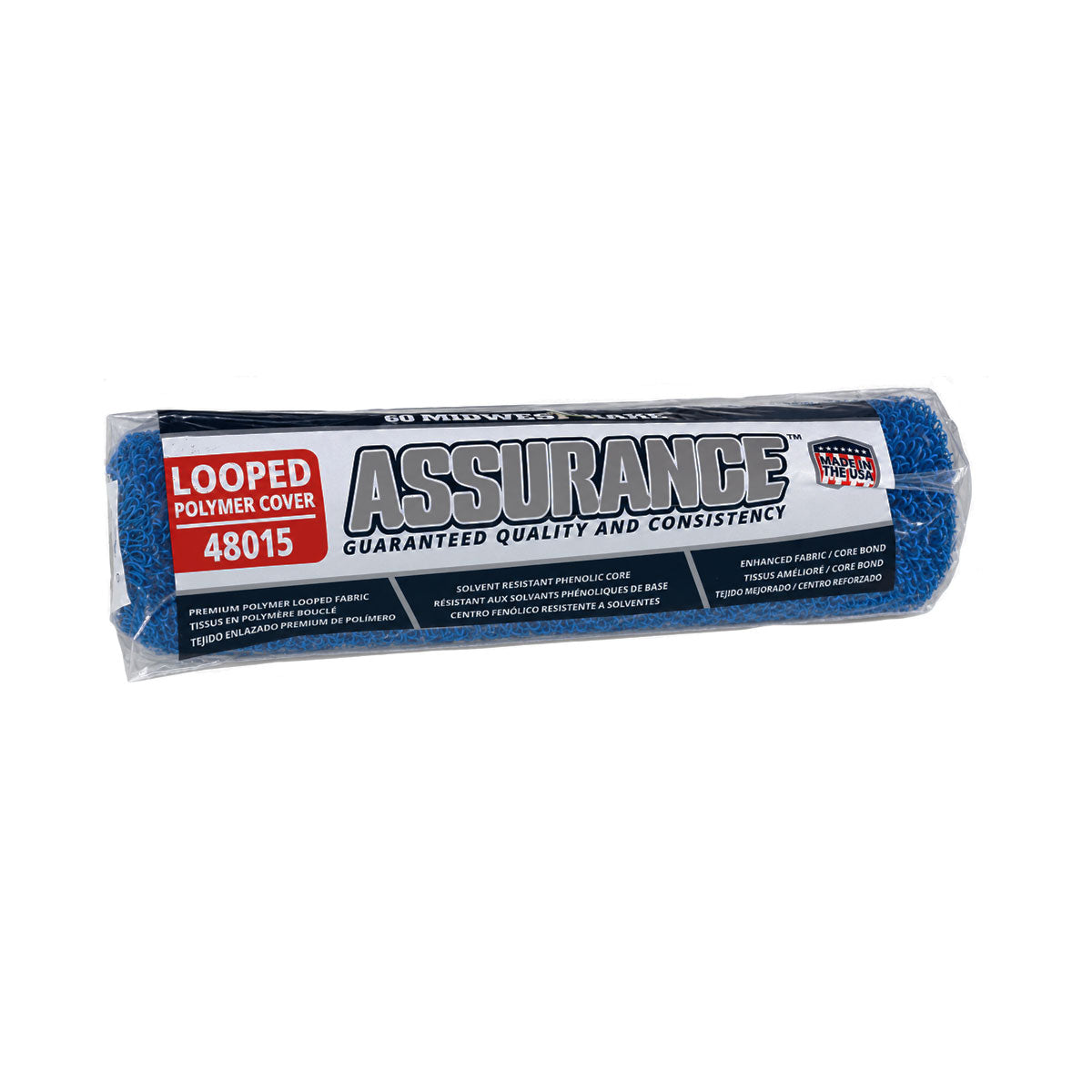 Manchon de rouleau en polymère bouclé de 9 po Assurance Midwest 48015