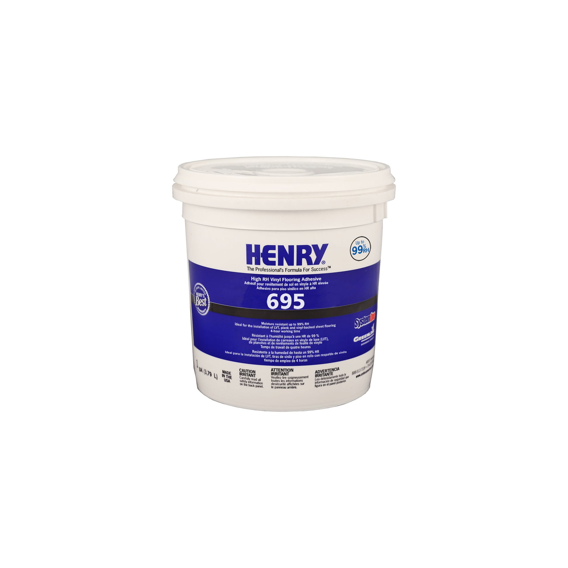 Ardex Henry 695 H695-04 H695-15 High Strength Vinyl Siding Adhesive 