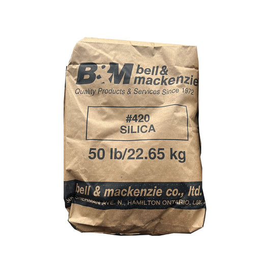 Silica sand 32 50 lbs from Bell and Mackenzie