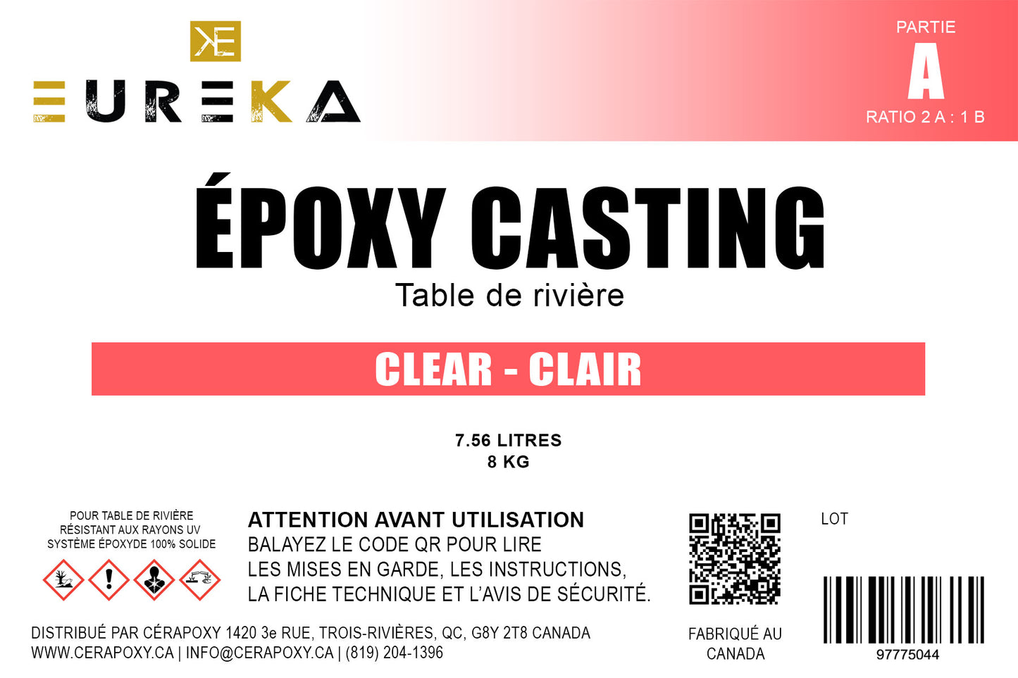 Epoxy Casting - Resin for Epoxy Eureka river table