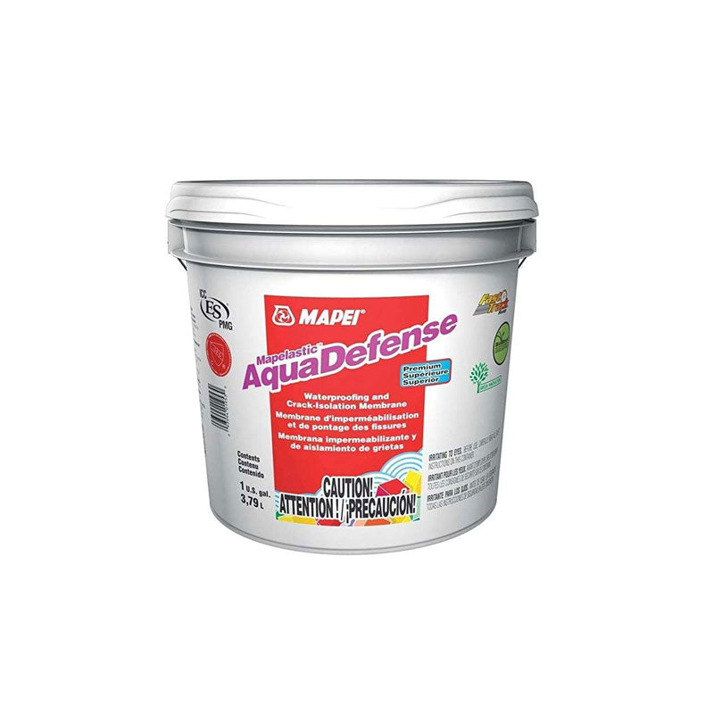 Mapei AquaDefense Premium Anti-Crack Waterproofing Membrane 01968 01953