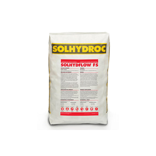 Solhydflow FS Autonivelant lisse et durable de Solhydroc 50 lb.
