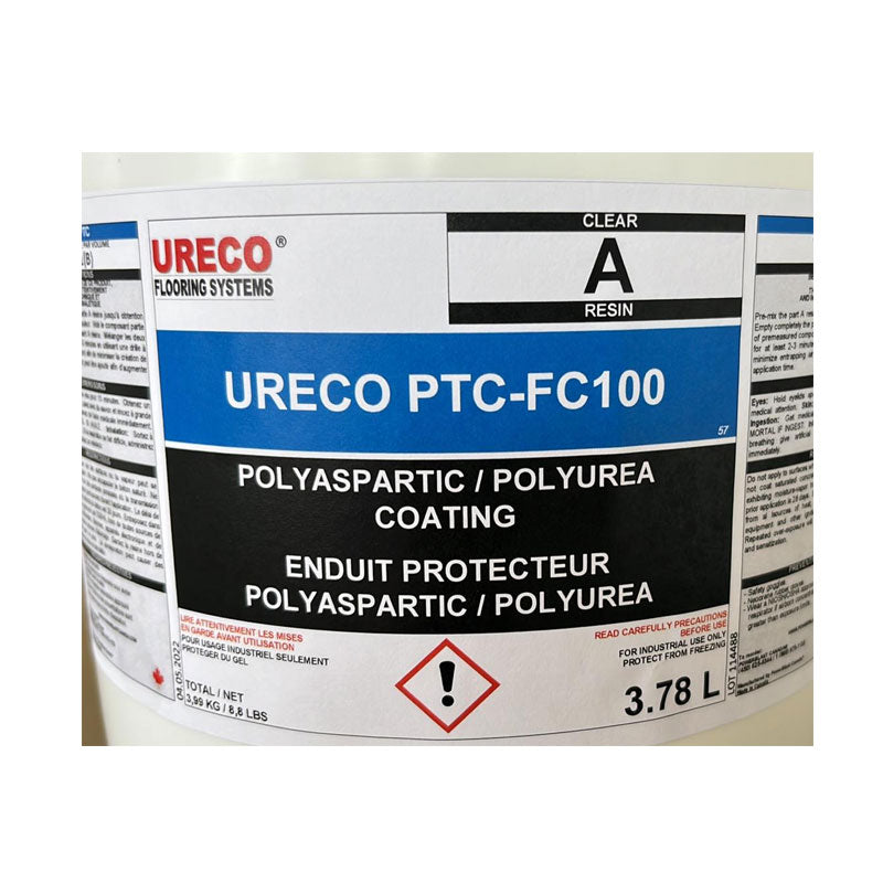 URECO PTC Enduit protecteur revêtement Polyaspartique PTC-LWT100 PTC-FC100 PTC85